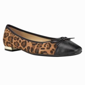 Nine West Olly 9x9 Ballet Flats - Brown - Ireland (VB2365481)